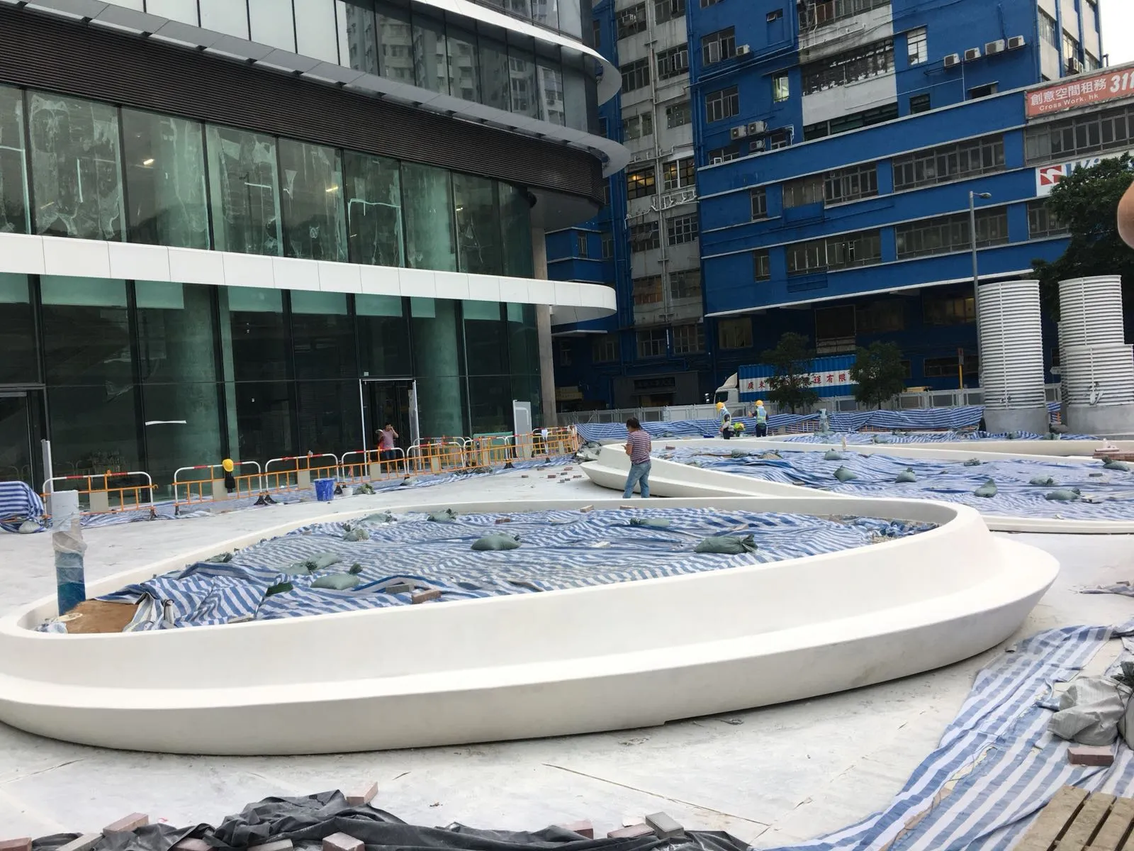 石屎纖維坐椅